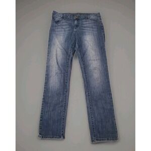 Simply Vera Vera Wang Jeans Women's Size 6 Roll Cuff Capri Mid Rise Denim‎ Jeans